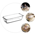 thumbnail image 2 of 1Pc Tempered Glass Baking Pan Rectangular Salad Bowl (White), 2 of 9