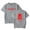 Grey, variant on Tyga Red Light 2025 Tour Inspired T-Shirt - Unisex Soft Breathable Cotton Oversized Urban Street Daily Wear Summer