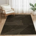 thumbnail image 3 of Modern Geometric Front Door Mat Indoor Outdoor 19.68x31.49 Inch Non Entryway Rug Washable Polyester Carpet for Living Room Patio Farmhouse Mud Dirt Trapper, 3 of 3