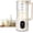 Beige, variant on 8 in1 Automatic Nut Milk Maker, 40oz Soybean Milk Machine, Homemade Almond, Oat, Soy, Plant-Based Milk and Non Dairy Beverages, 12 Hours Timer/Room Temp/Auto-Clean/Keep Warm/Boil/Low-Noise
