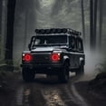 thumbnail image 5 of 2PC DRL 7'' Round Halo LED Headlights Red Turn Signal For Jeep Wrangler JK TJ LJ, 5 of 7