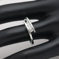 thumbnail image 4 of McKenna 3 Stone CZ Anniversary Band Engagement Ring for Women Ginger Lyne Collection, 4 of 5