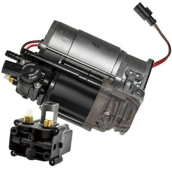 Maxpeedingrods Air Suspension Compressor Pump & Valve Block Unit For BMW 5 GT F07 7 F01 5 F11N Fits select: 2012-2015 BMW 750 LI, 2011 BMW 750 LXI