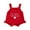 Red, variant on Newborn Baby Girl My First Valentines Outfit Knit Romper Overall Sleeveless Square Neck Cute Heart Letters Embroidery Knit Bodysuit Spring Clothes