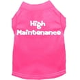 thumbnail image 6 of Pet Dog  Cat Shirt Screen Printed, "High Maintenance", 6 of 8