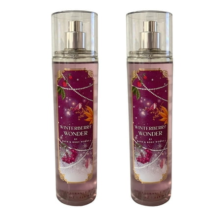 Bath & Body Works Winterberry Wonder Fine Fragrance Mist Set 8 fl oz
