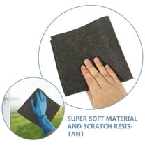 GETAJGHSD Microfiber Cleaning Cloths 3Pcs for Household Items Grey 11.8in x 11.8in