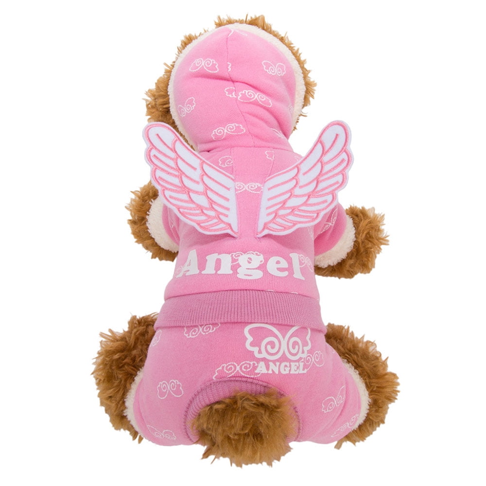 CUECUEPET Cotton One Piece Angel Wing Sweater (Easy to put on) for Boy or Girl Dogs / Puppies [Multiple Sizes Available]