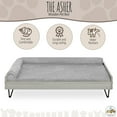 thumbnail image 6 of TailZzz Asher Wooden Pet Bed with Mattress | Large to Extra Large Pet Bed with Mattress | Elevated Pet Bed | Greenguard Gold Certified Wooden Pet Bed, 6 of 14