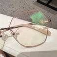 thumbnail image 4 of Women's Diamond Rimless Anti-Blue Light Presbyopia Glasses,Rhinestone Rimless Reading Glasses For Women,Anti Eyestrain, 4 of 7