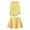 Yellow, variant on Grblisyd Girls Skirt Sets Polka Dots Sleeveless Tank Tops and Tennis Skirt 2 Piece Workout Outfits 3-13 Years