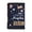 Book Coffee Reading Pattern, variant on Book Theme Trifold Card Wallet in Elastic Polyester, Slim Lightweight Youth Wallet for Outdoor Sports and Daily Use