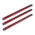 thumbnail image 1 of Bandeja organizadora de enchufes, soporte de riel con clip para enchufes, almacenamiento portátil, bandeja de herramientas resistente y duradera para 3 piezas, 1 of 8