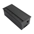 thumbnail image 1 of Organizador de cables con pasacables para escritorio, caja de enhebrado multifuncional, gestión eficiente de cables Negro, 1 of 9
