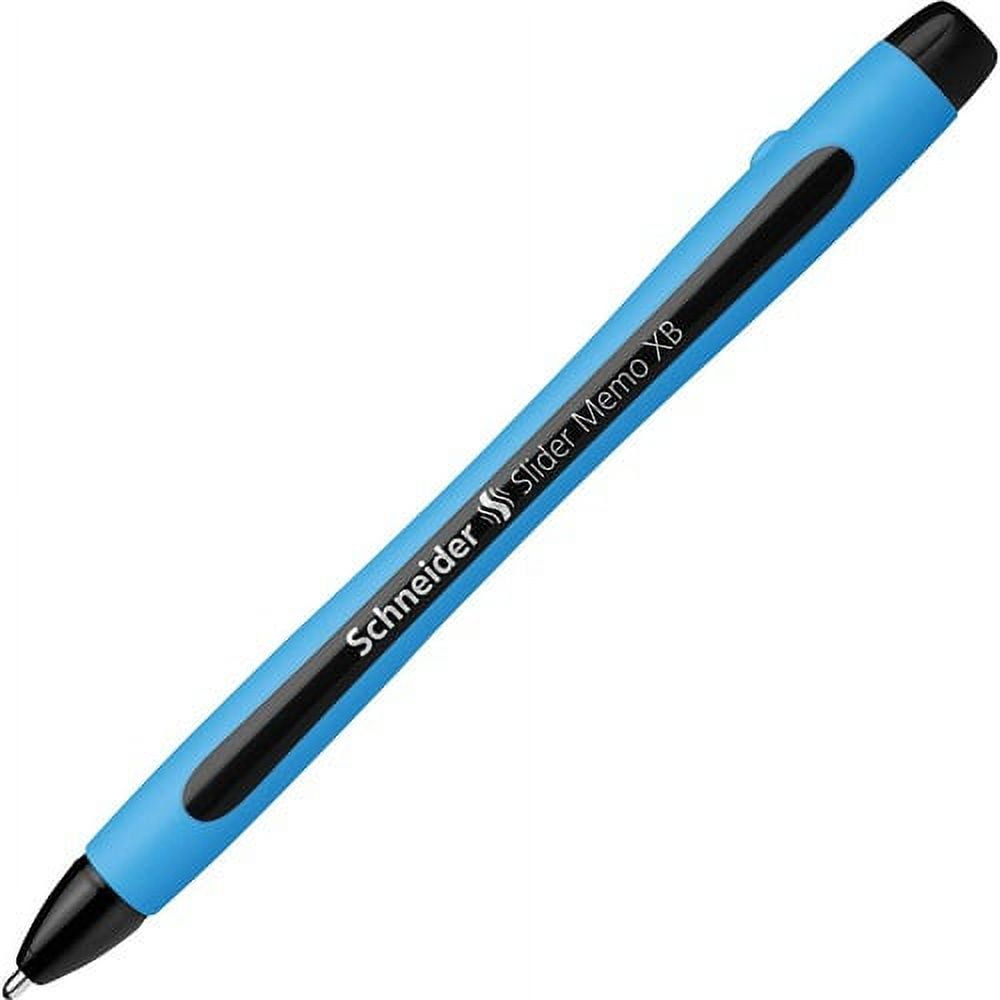 Schneider, STW150201, Slider Memo XB Ballpoint Pens, 10 / Box