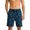 Blue, variant on Mens Athletic Gym Workout Shorts Loose Fit Digital Print Beach Shorts Outdoor Short Pants