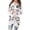 #073-White, variant on Women's Graphic Print Long Cardigan Open Front Duster Jacket Long Sleeve Festive Layering Outerwear for Winter