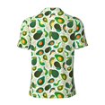 thumbnail image 4 of Rocae Green Avocado (2) for Men's Short Sleeve Polo Shirt, Quick Drying Performance Moisture Wicking Sports Men's Golf Shirt, 4 of 9