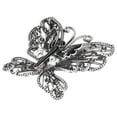 thumbnail image 3 of Broche Pin Diamante Hueco Mariposa Patrón Solapa Pin Escudo Insignias Fiesta Ramillete AccesoriosNegro, 3 of 5