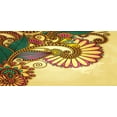 thumbnail image 4 of Grunge Piggy Bank, Paisley Flower Leaf Design with Floral Mandala Oriental Pattern Effects, Ceramic Coin Bank Money Box for Cash Saving, 3.6" X 3.2", Multicolor, by Ambesonne, 4 of 4