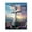 A, variant on P&L Art Framed Canvas Wall Art - 8"x10" Resurrection Wooden Cross with White Cloth & Sunset Flower Print - Tabletop Decor