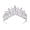 Silver, variant on Bridal Crystal Tiara Princess Ruby Sapphire Emerald Crown Rhinestone Cake Topper Wedding Headpiece Prom Party Bridesmaid Hair Accessories for Women and Girls
