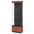 thumbnail image 3 of Waddell 514-BB-ELM Quantum 42 x 44 x 12 in. Lighted Wall Case, Black Textured Laminate Back - Elm, 3 of 7