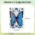 thumbnail image 6 of ARISTURING Butterflies Wings Generative Art Golf Towel  Birthday Gift Super Absorbent Microfiber 1PC, 6 of 7