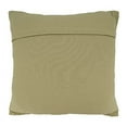 thumbnail image 2 of Fennco Styles Knots Striped Design Cotton Decorative Throw Pillow Cover 20" W x 20" L – Multicolor Cushion Case for Home, Couch, Bedroom, Living Room and Office Décor, 2 of 3