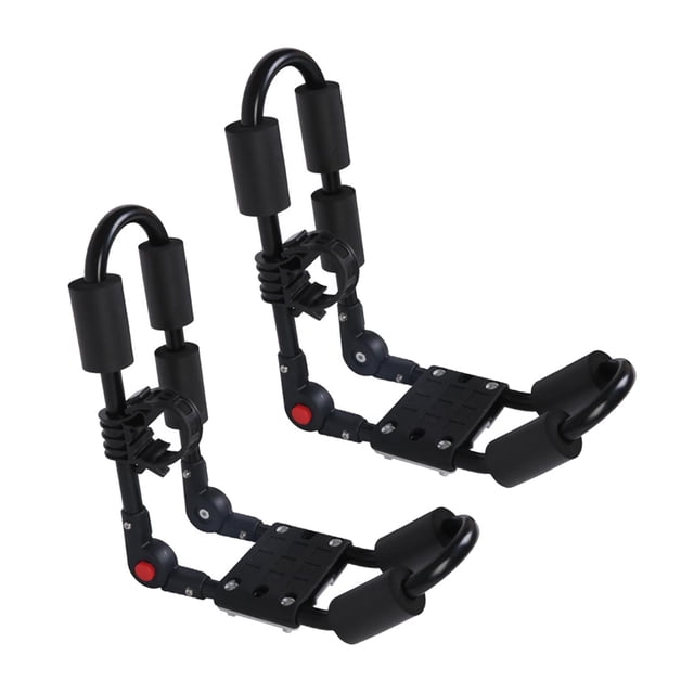 Soportes para portaequipajes de techo de Kayak, 2 piezas, soporte Universal para techo de coche, barra transversal para canoa, azotea, barco, camión,