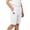 White, variant on Unisex Children Relaxed‑Fit Multi‑Color Sports Shorts, Side Pockets Elastic Waist Skin‑Friendly Boys Girls Summer Knee Pants