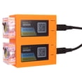 thumbnail image 1 of Para NerdMiner V2 Miner 78KH/Sx2 Pantalla Dual BTC Solo Lottery Miner Bitcoin Nerd Miner Miner con Ventilador Luminoso, D, 1 of 5