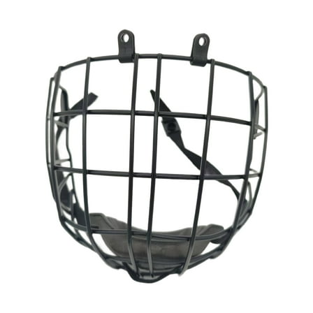 Ice Hockey Full Face Mask Cage Mask Wide Field Shield Ice Hockey Baseball Face Guard Metal Net Face Mask