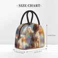 thumbnail image 2 of Balery Rainbow English Cocker Spaniel Bolsa de Almuerzo para Mujeres, Caja de Almuerzo, Bolsa de Almuerzo Pequeña Impermeable, Tote de Almuerzo Reutilizable con Gran Capacidad, 2 of 6