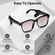 thumbnail image 5 of Gafas Inteligentes Oraolo Gafas de Sol Polarizadas con Bluetooth Color Marrón, 5 of 7