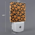 thumbnail image 2 of Xecao Halloween Pumpkins for Night Light - a Wall-mounted LED Fixture with A Dusk-to-dawn Sensor, Ideal for Bedrooms, Bathrooms, Hallways, and Kitchens-US, 2 of 7