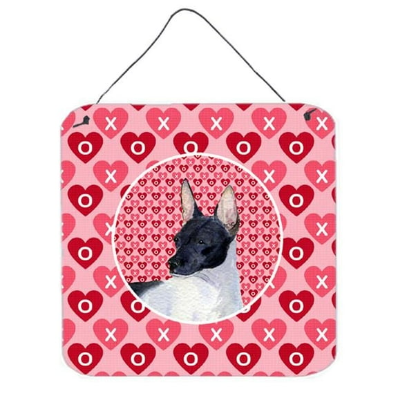 Rat Terrier Aluminium Metal Wall Or Door Hanging Prints