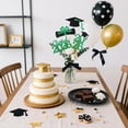 thumbnail image 3 of Double-sided 16 PCS Graduation Cake Toppers – Green Class of 2026 Centerpieces Picks for Graduation Theme Party Decorations Supply, Graduation Party Decorations, 3 of 14