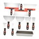 thumbnail image 2 of Kit de herramientas de paneles de yeso de 10 piezas, termine la llana, el alcance de la lodos del mango ergonómico, el spackle, el mango ergonómico al, 2 of 8