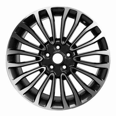 18" New 18x8 Machined Black Wheel For Ford Fusion 2017 2018 Quality Rim