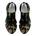 thumbnail image 5 of Carnivorous Plants Black Background Walking Shoes for Men Woman Lightweight Tennis Fashion Elastic Sports Shoes Cushion Basketball Shoes, 5 of 7