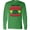 Kelly Green, variant on Inktastic That's My Awesome Granddaughter out There with Softballs Long Sleeve T-Shirt