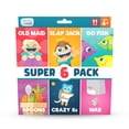 thumbnail image 1 of Chuckle & Roar Variety Pack Card Game 6-Pack Tray for Children Ages 4+ by Buffalo Games, 1 of 8