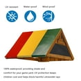 Toorise 52" x 90" Swing Set Replacement Tarp for Play Set Outdoor