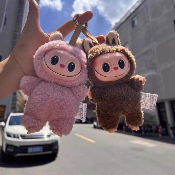 6-Pack POP MART LABUBU Monsters Exciting Macaron Plush Toy