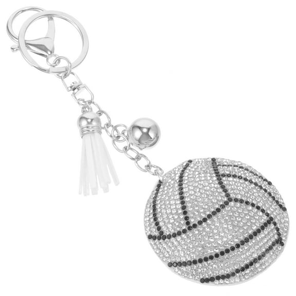 KAKOWELY Volleyball Keychain 1Pcs Sports Theme Accessory for Volleyball Players