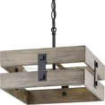 thumbnail image 1 of Progress P350172-031 Hemsworth14" Semi-Flush Ceiling Light, 2 x 60W, Black, 1 of 1