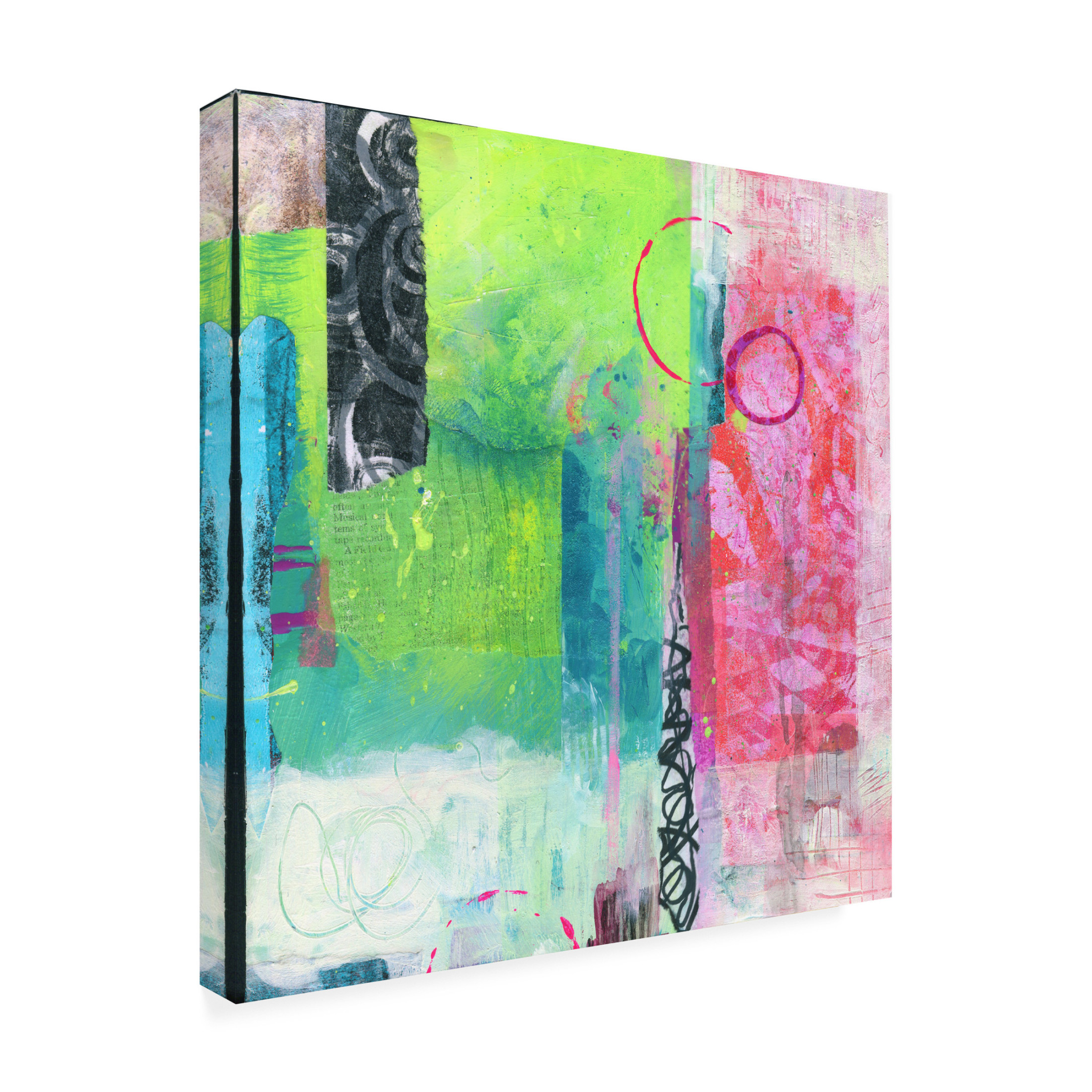 Canvas Wall Art - Fiona Stokes Gilbert 'Firenze' Wall Art for Living Room, Bedroom, or Office Décor by Trademark Fine Art - 18 x 18 Inches
