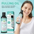 Coconut Oil Pulling Coconut & Mint Mouthwash Natural Teeth Whitening