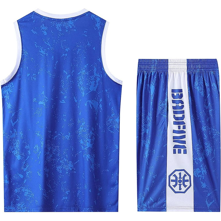 blue basketball practice jersey design